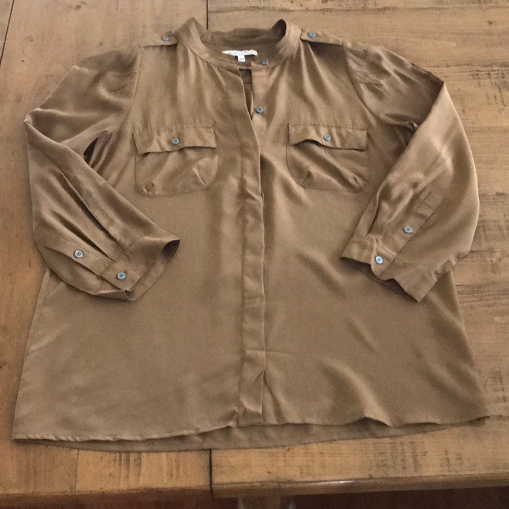 Madewell silk top